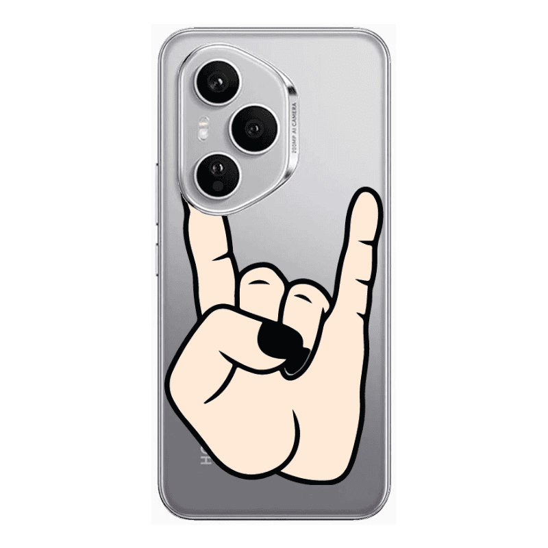 Honor Magic 400 Pro Rock Transparent Silicone TPU Θήκη
