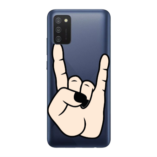 Samsung A03S Rock Transparent Silicone TPU Θήκη