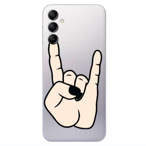 Samsung A24 Rock Transparent Silicone TPU Θήκη