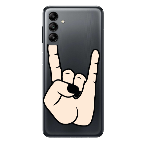 Samsung A13 5G Rock Transparent Silicone TPU Θήκη