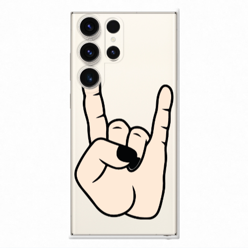 Samsung S24 Ultra Rock Transparent Silicone TPU Θήκη