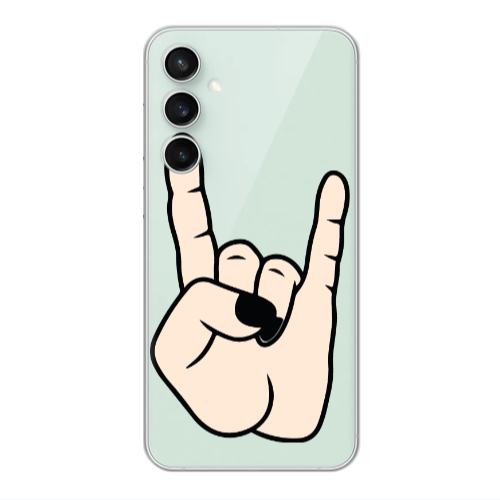 Samsung S24 FE Rock Transparent Silicone TPU Θήκη