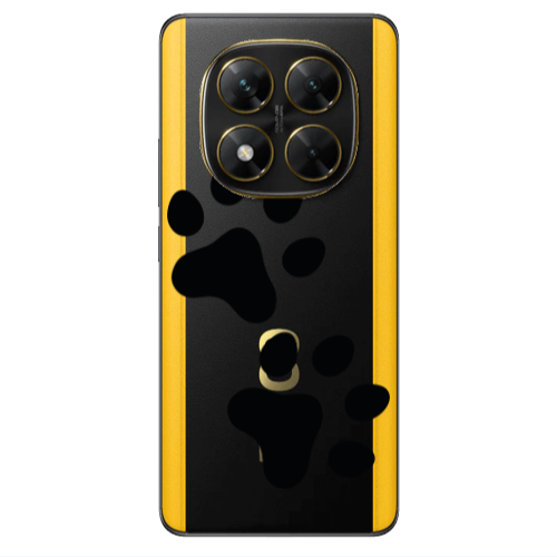 Xiaomi Poco X7 Paws Transparent Silicone TPU Θήκη