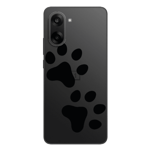 Oneplus Nord CE 5 Paws Transparent Silicone TPU Θήκη