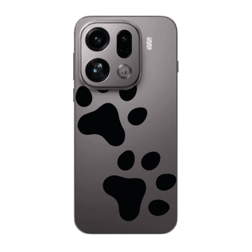 Oppo Find X9 Pro Paws Transparent Silicone TPU Θήκη