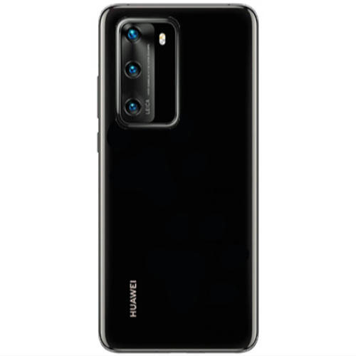 Huawei P40 Paws Transparent Silicone TPU Θήκη