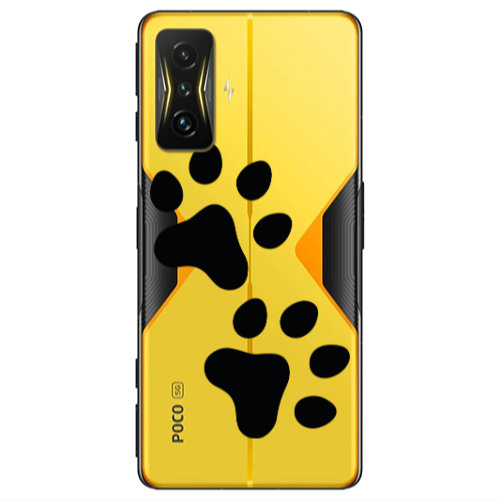 Xiaomi Poco F4 Gt Paws Transparent Silicone TPU Θήκη