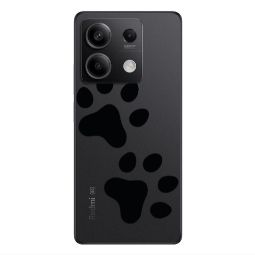 Xiaomi Redmi Note 13Pro 5G Paws Transparent Silicone TPU Θήκη