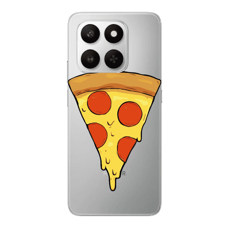 Honor Magic 400 Smart Pizza Slice Transparent Silicone TPU Θήκη
