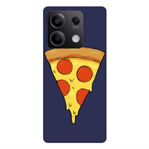 Xiaomi Redmi Note 13Pro 5G Pizza Slice Dark blue Colored Silicone TPU Θήκη