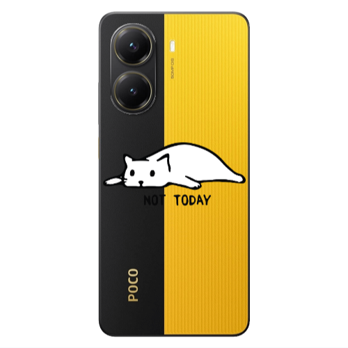 Xiaomi Poco X7 Pro Not Today Transparent Silicone TPU Θήκη