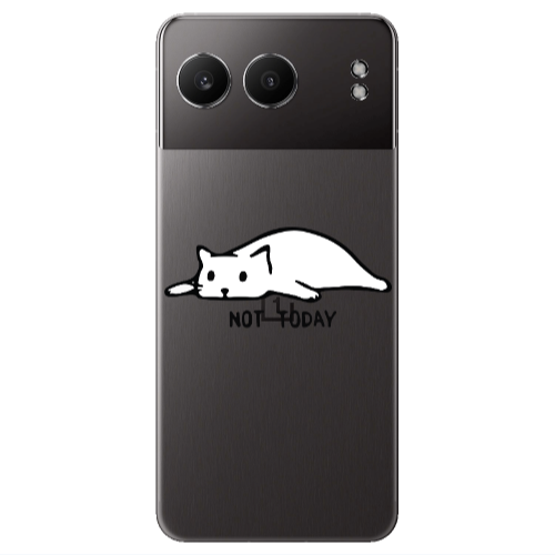 Oneplus Nord 4 Not Today Transparent Silicone TPU Θήκη