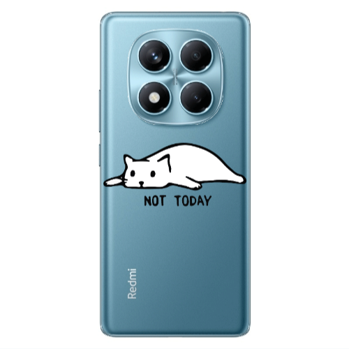 Xiaomi Redmi Note 14 Pro Not Today Transparent Silicone TPU Θήκη
