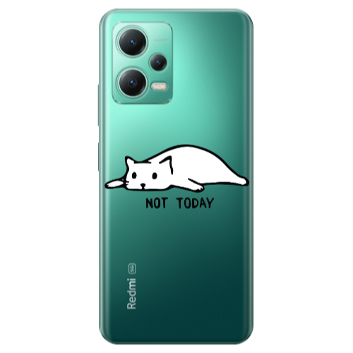 Xiaomi Redmi Note 12 Pro Plus 5G Not Today Transparent Silicone TPU Θήκη