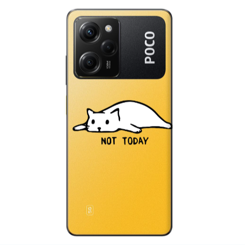 Xiaomi Poco X5 Pro Not Today Transparent Silicone TPU Θήκη