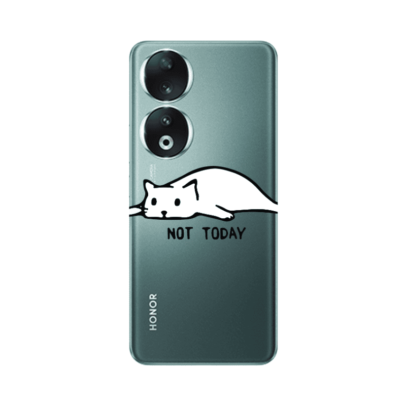 Honor 90 5G Not Today Transparent Silicone TPU Θήκη