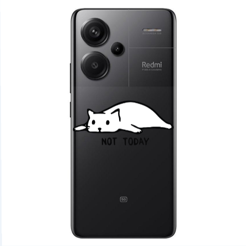 Xiaomi Redmi Note 13 Pro+ 5G  Not Today Transparent Silicone TPU Θήκη