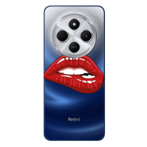 Xiaomi Redmi 14c Shiny Lips Transparent Silicone TPU Θήκη