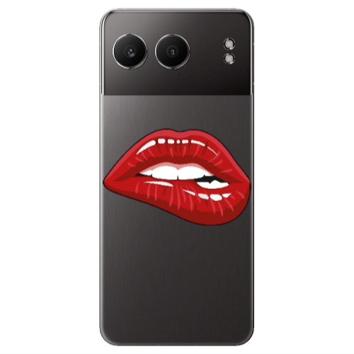 Oneplus Nord 4 Shiny Lips Transparent Silicone TPU Θήκη