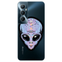 Realme C65 Alien Transparent Silicone TPU Θήκη