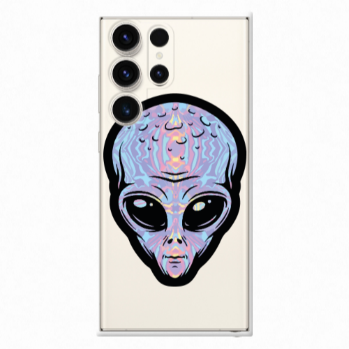 Samsung S25 Ultra Alien Transparent Silicone TPU Θήκη