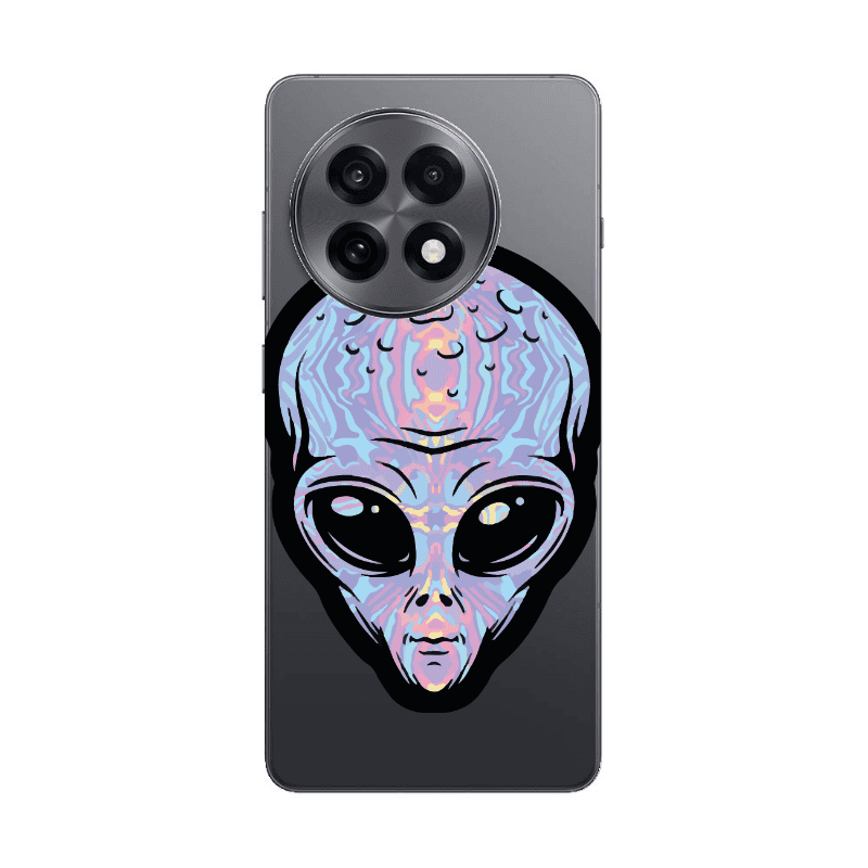 Oneplus 13 5G Alien Transparent Silicone TPU Θήκη