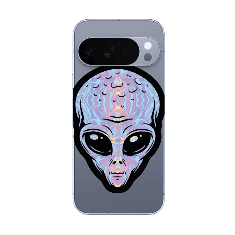 Google Pixel 10 Pro Alien Transparent Silicone TPU Θήκη