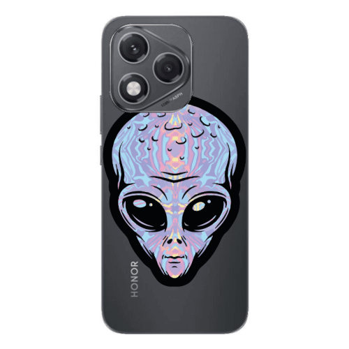 Honor 400 Lite Alien Transparent Silicone TPU Θήκη