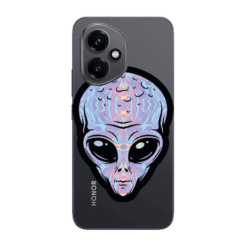 Honor Magic 400 Alien Transparent Silicone TPU Θήκη
