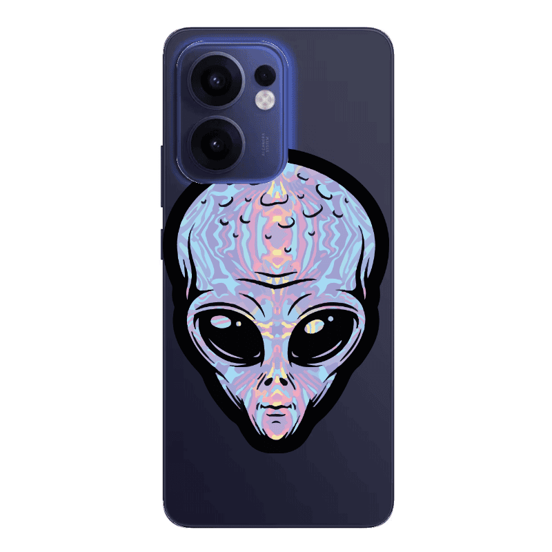 Oppo Reno13 FS Alien Transparent Silicone TPU Θήκη