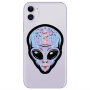 Apple iPhone 11  Alien Transparent Silicone TPU Θήκη
