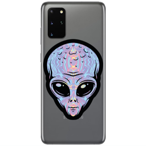 Samsung S20 Plus Alien Transparent Silicone TPU Θήκη