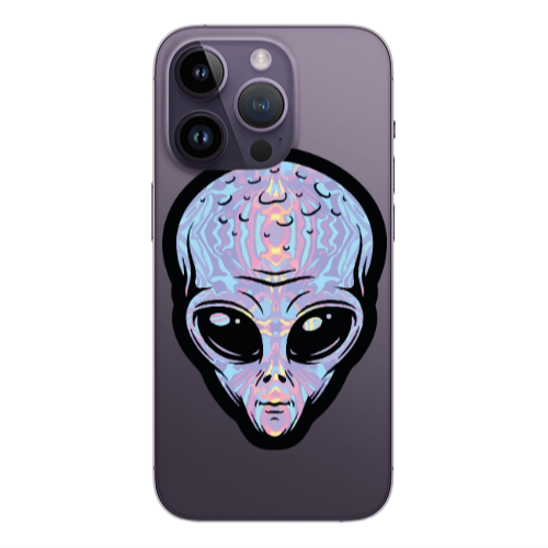 Apple iPhone 14 Pro Max Alien Transparent Silicone TPU Θήκη
