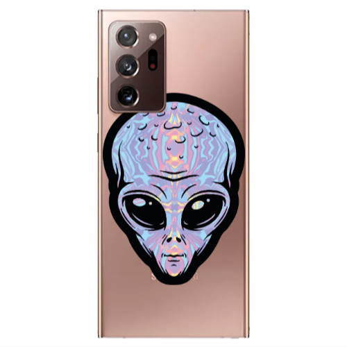 Samsung Note 20 Ultra Alien Transparent Silicone TPU Θήκη