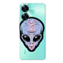 Realme C55 Alien Transparent Silicone TPU Θήκη