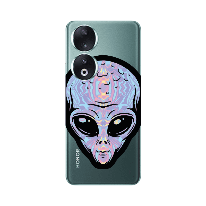 Honor 90 5G Alien Transparent Silicone TPU Θήκη
