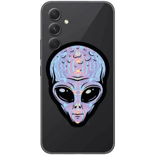 Samsung  Galaxy A05s Alien Transparent Silicone TPU Θήκη