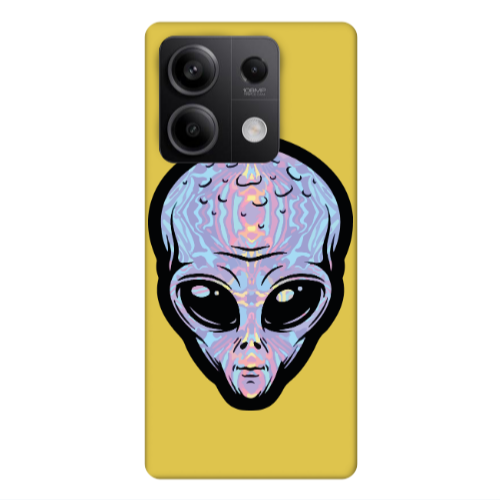 Xiaomi Redmi Note 13Pro 5G Alien Yellow Colored Silicone TPU Θήκη