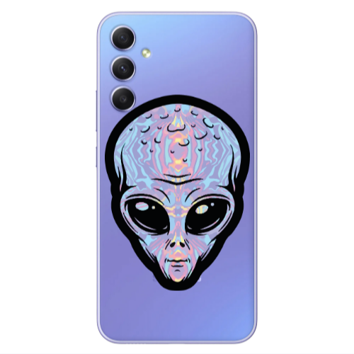 Samsung A25 Alien Transparent Silicone TPU Θήκη