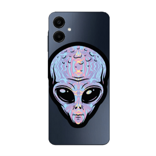 Samsung A06 Alien Transparent Silicone TPU Θήκη