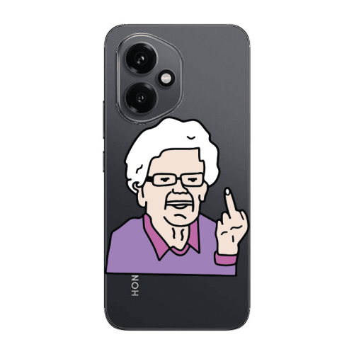 Honor Magic 400 Crazy Granny Transparent Silicone TPU Θήκη