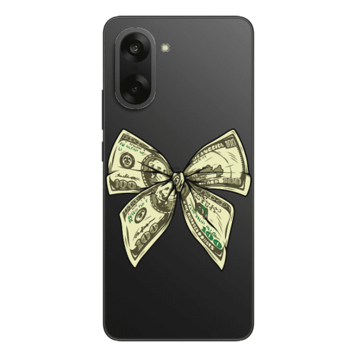 Oneplus Nord CE 5 Bowtie Dollars Transparent Silicone TPU Θήκη