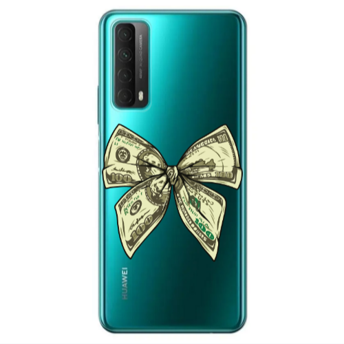 Huawei P Smart 2021 Bowtie Dollars Transparent Silicone TPU Θήκη