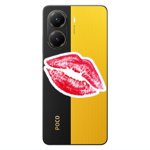 Xiaomi Poco X7 Pro Drooling Tongue Transparent Silicone TPU Θήκη