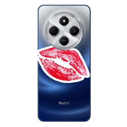 Xiaomi Redmi 14c Drooling Tongue Transparent Silicone TPU Θήκη