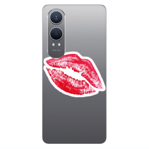 Oneplus Nord Ce 4 lite Drooling Tongue Transparent Silicone TPU Θήκη