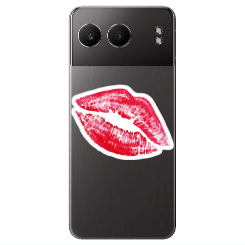 Oneplus Nord 4 Drooling Tongue Transparent Silicone TPU Θήκη