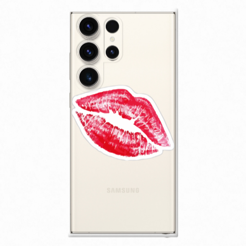 Samsung S25 Ultra Drooling Tongue Transparent Silicone TPU Θήκη
