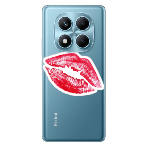 Xiaomi Redmi Note 14 Pro Drooling Tongue Transparent Silicone TPU Θήκη