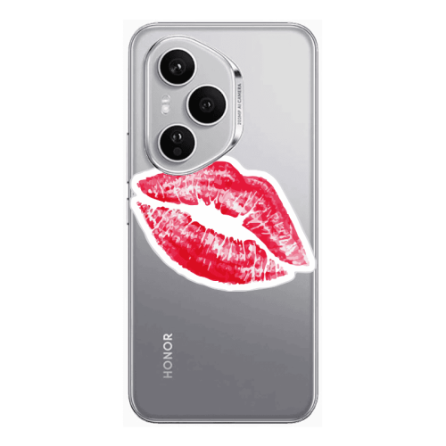Honor Magic 400 Pro Drooling Tongue Transparent Silicone TPU Θήκη